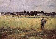 Berthe Morisot Cornfield USA oil painting artist